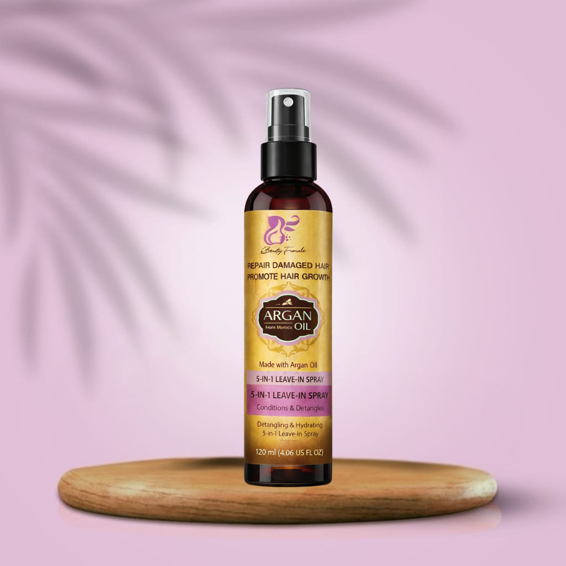 بخاخ فك تشابك الشعر 5 في 1